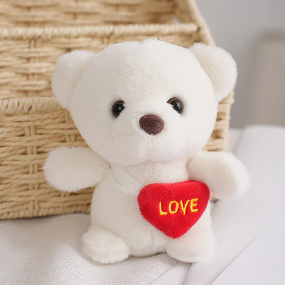 Cute Bear Plush Keychain Pendant Toy