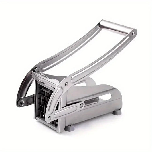 1PC Stainless Steel Manual Potato Cutter – French Fry & Veggie Slicer