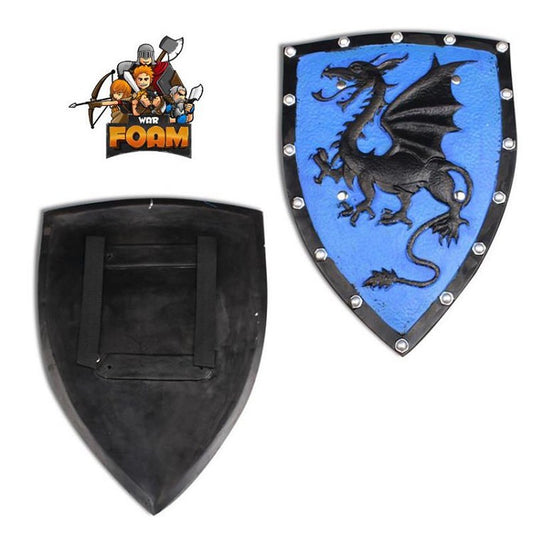 Crusader Medieval Knight Dragon Foam Fantasy Shield LARP