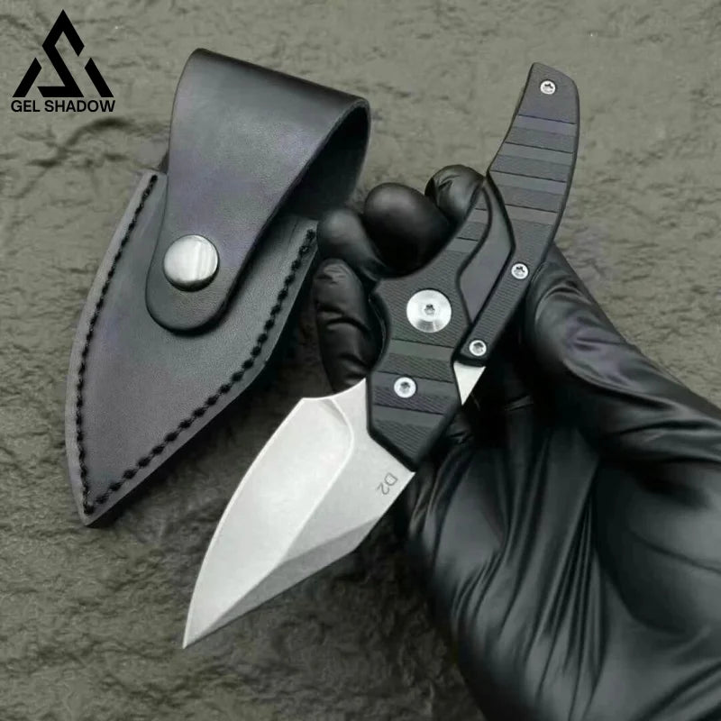 2 in 1 Tactical Hornet EDC Knife D2-GS106