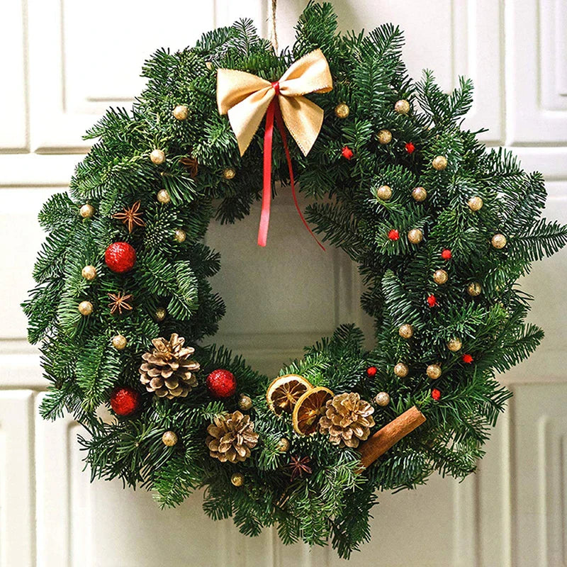 Metal Wreath Round Iron Ring for Christmas