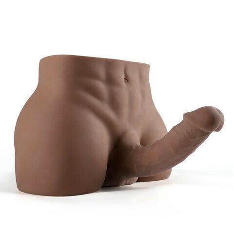 Hunky Unisex Male Realistic Butt with Bendable Penis Anal Entry - Anal Toy product image for intimate wellness and personal c