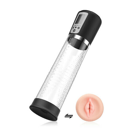 Second-Generation Upgraded Automatic Air Pressure Device Suction Penis Pump - Vibrator product image for intimate wellness an