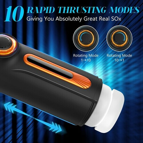 GALE 5 in 1 Automatic Knob Adjusting Male Masturbator - Male Masturbator product image for intimate wellness and personal car