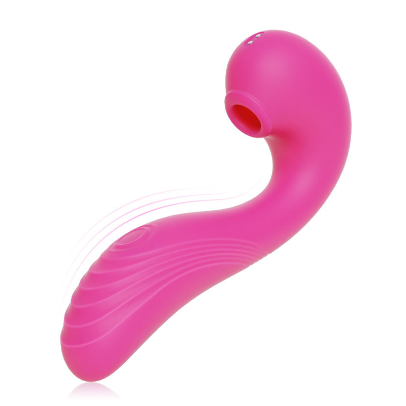 TRIPLE AROUSAL Clitoral Sucking Licking and G Spot Vibrator - Vibrator product image for intimate wellness and personal care