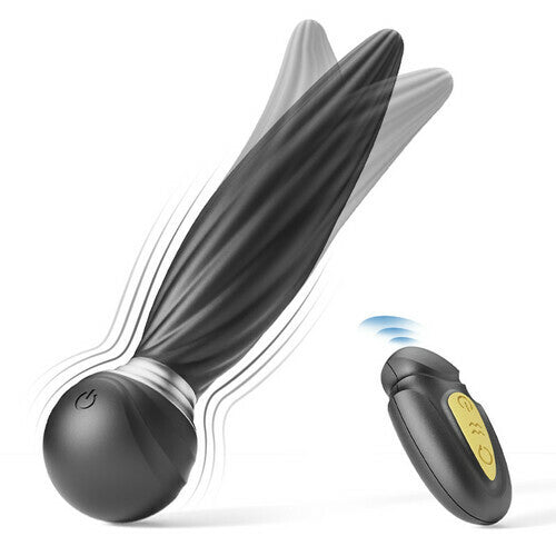 Rhythmic Rotating Fluttering Vibration Prostate Massager - Adult Wellness Product product image for intimate wellness and per