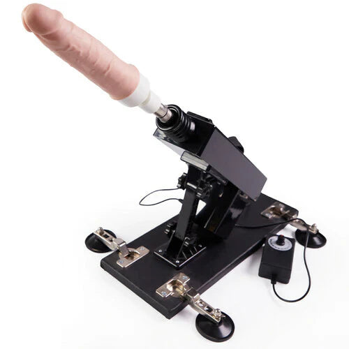Automatic Thrusting Heating Swinging Vibrating Sex Machine with Dildo and Suction Cup 28 Inch - Vibrator product image for in