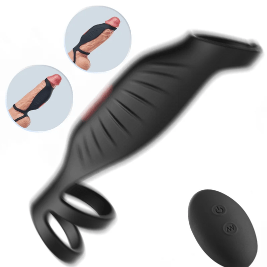 SemenSentry - 9 Vibrating Efficient Cock Ring - Cock Ring product image for intimate wellness and personal care