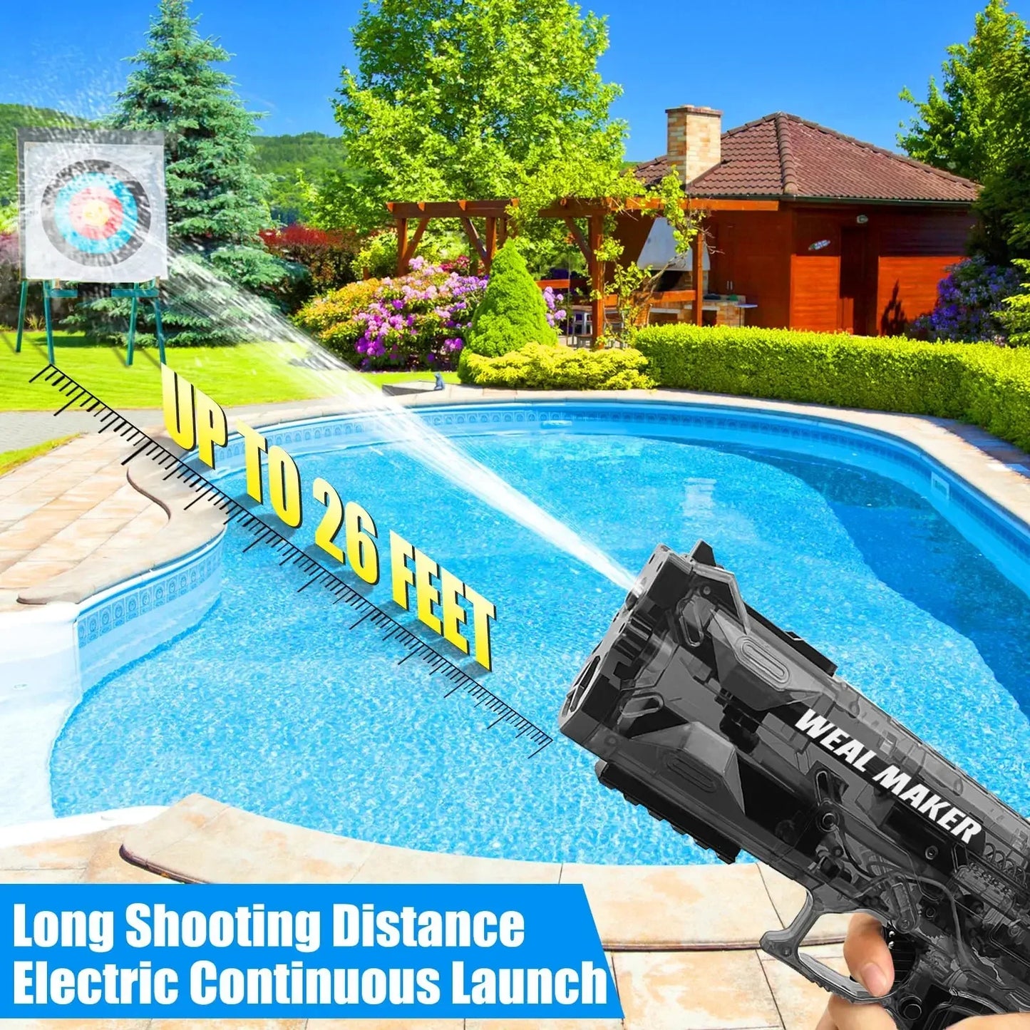 2024 NEW Strong Electric Water Pistol Toy