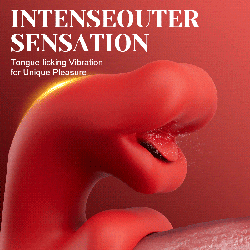 Vesper - Deep Wriggle Prolonged Pleasure Licking Swing Tongue Vibrators for Female Couples Games