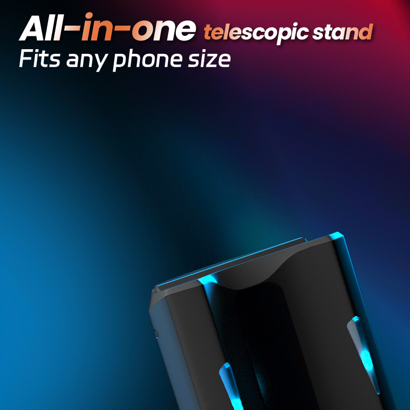 Venom - Long 12CM & 700 Strokes/Min Telescopic Adjustable Tightness Phone Stand Automatic Male Stroker