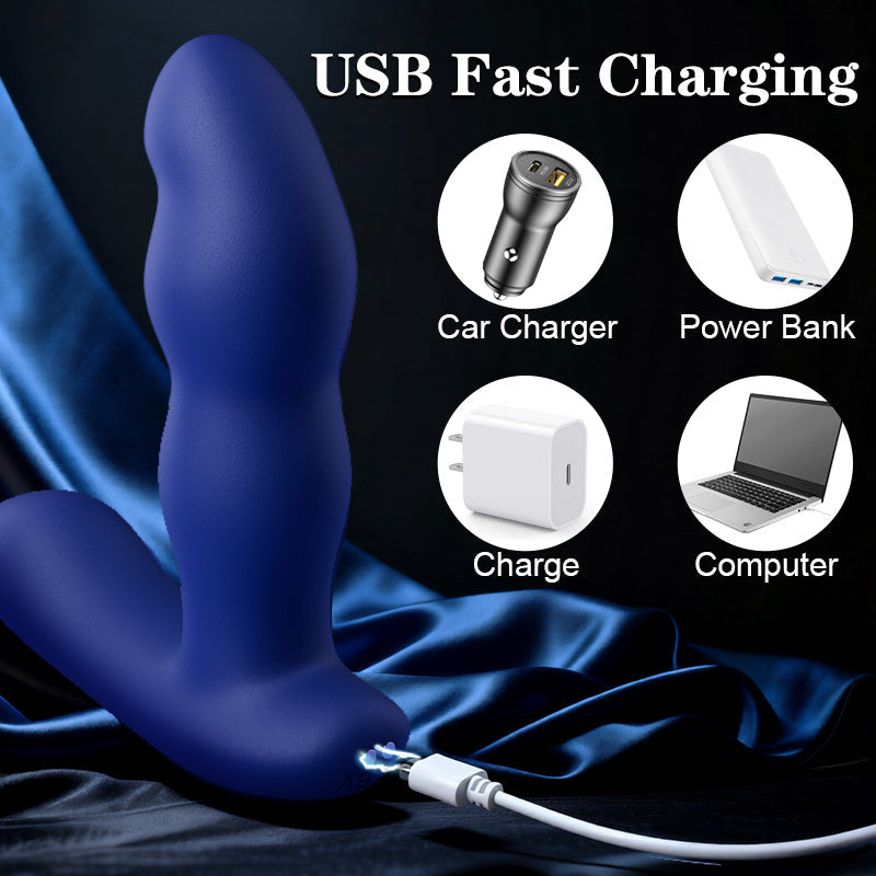 Remote Control 360° Rotating Prostate Massager For Advanced Player