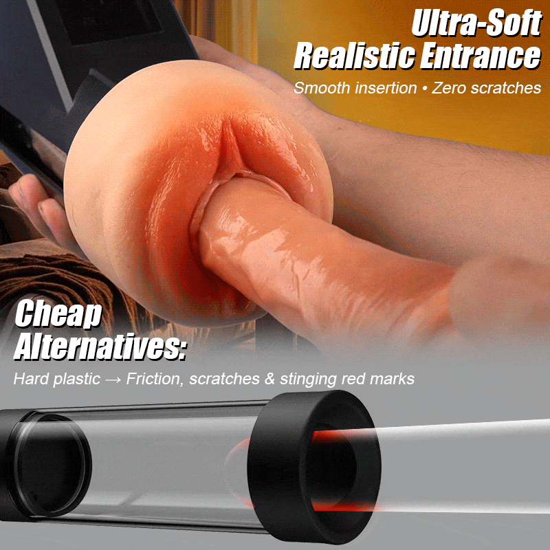 Ravish - Flesh-like Sleeve Long-lasting Suction Clear Guidance Automatic Male Masturbator