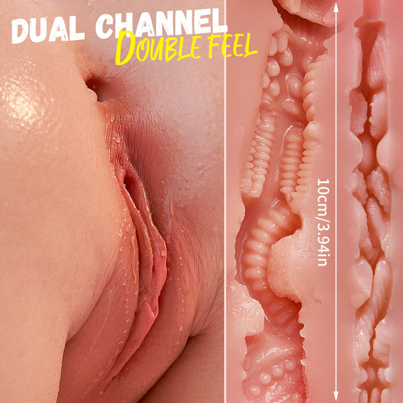 Velina - DeepFeel Pro Ultra-Real Silicone Body Sex Doll Dual-Channel Bouncy Texture Realistic Butt 100% Waterproof