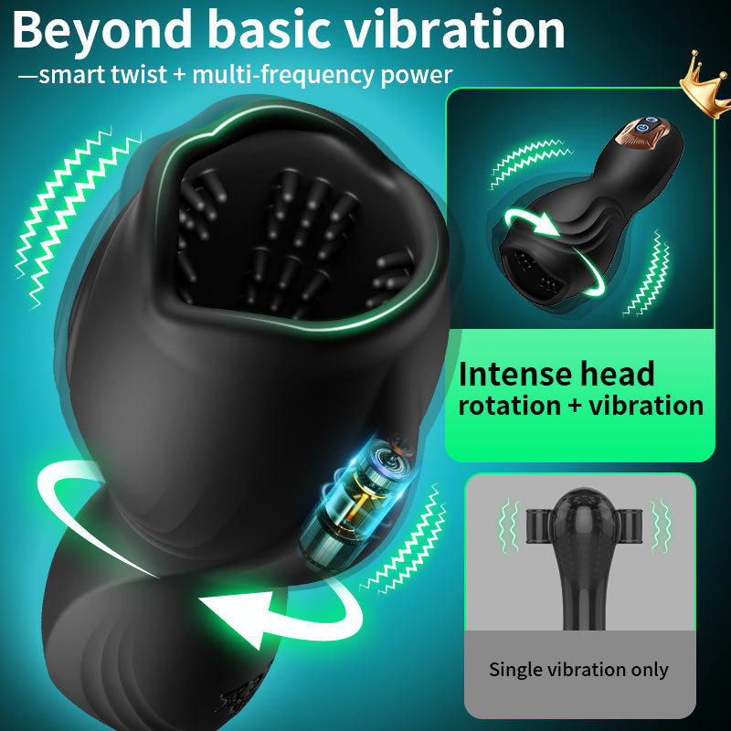 Alex - Intelligent Twisting Multi-Frequency Vibration Glans Trainer