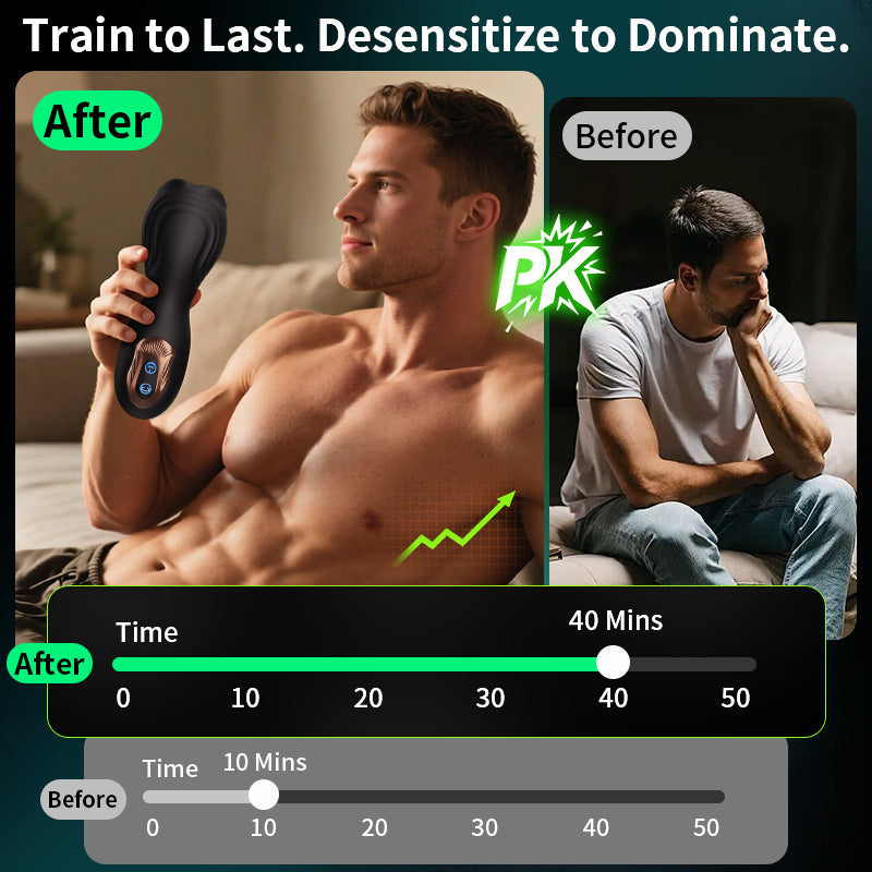 Alex - Intelligent Twisting Multi-Frequency Vibration Glans Trainer