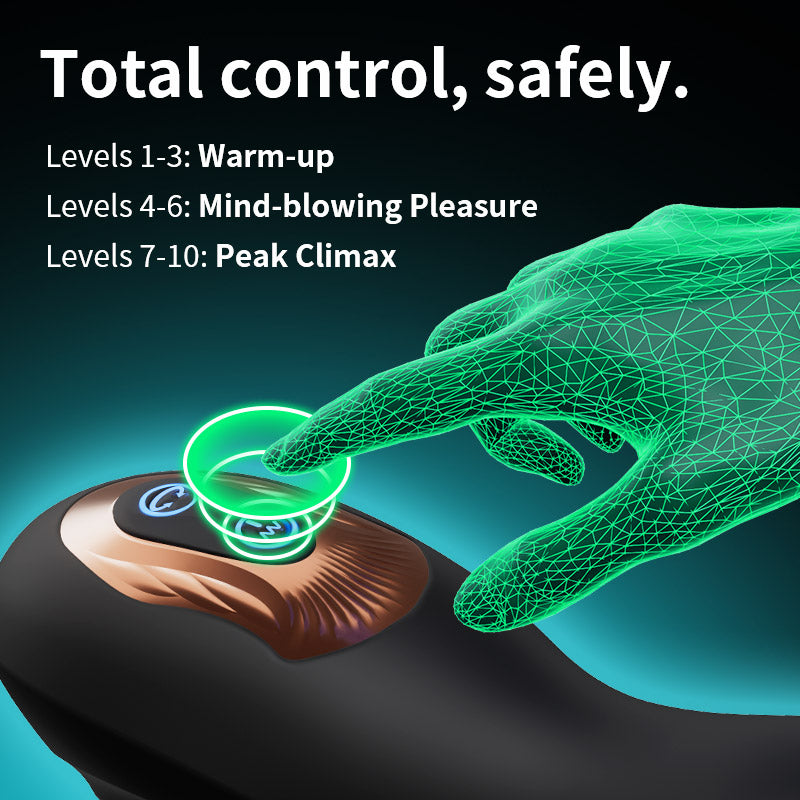 Alex - Intelligent Twisting Multi-Frequency Vibration Glans Trainer