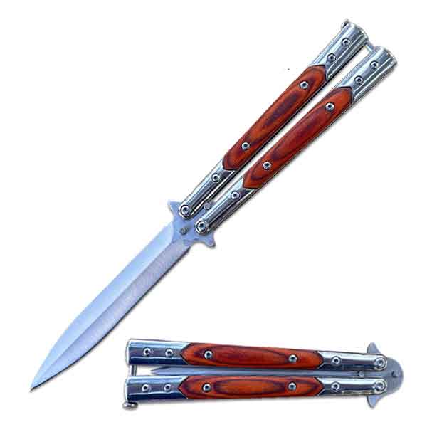 Devils Den Balisong Butterfly Knife 5" Closed in Length - TOPHATTER'S ARMORY DEALS