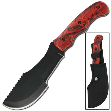 The Hunted Forest Orange Realtree Tracker T-3 Knife - TOPHATTER'S ARMORY DEALS