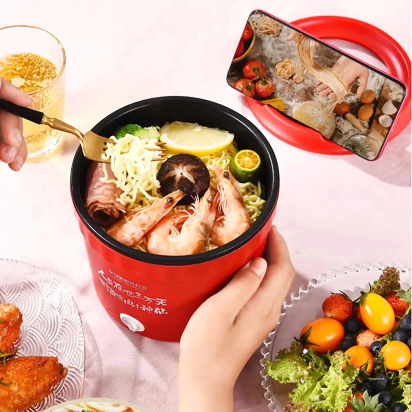 220V Mini Electric Cooking Pot