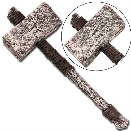 Medieval Foam Costume Block Hammer LARP Cosplay