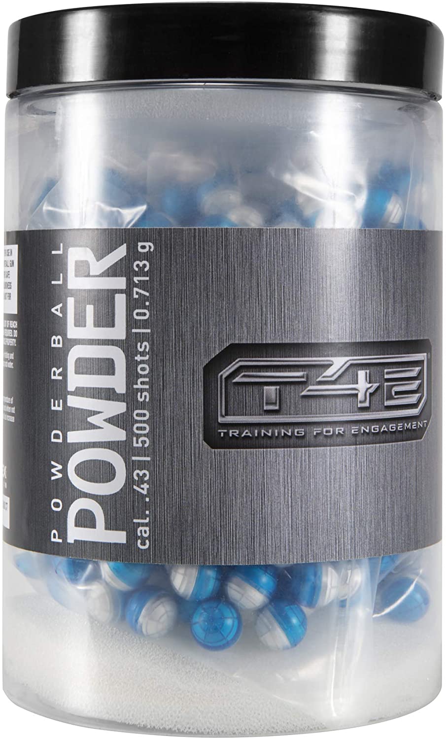 T4E Premium .43 Caliber Powder Ball Ammo, 500 Count Jar - TOPHATTER'S ARMORY DEALS