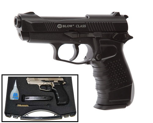 Blow Class Black Finish 9MM Blank Firing Replica Gun - TOPHATTER'S ARMORY DEALS