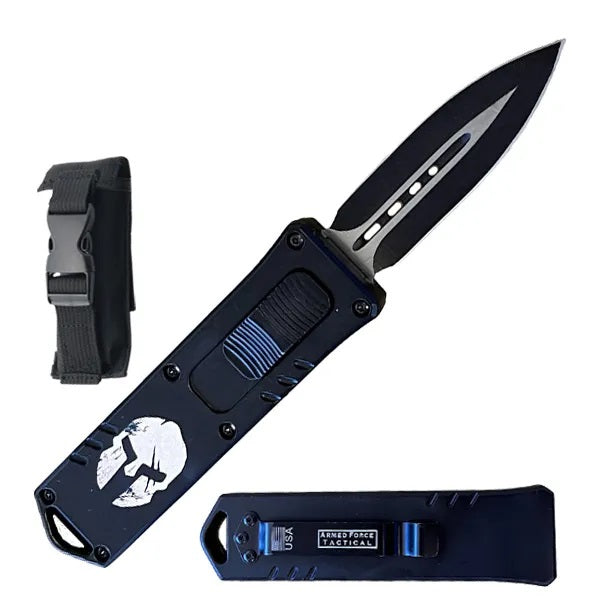 7.25" Spartan Exocel Dagger OTF Automatic Knife - TOPHATTER'S ARMORY DEALS