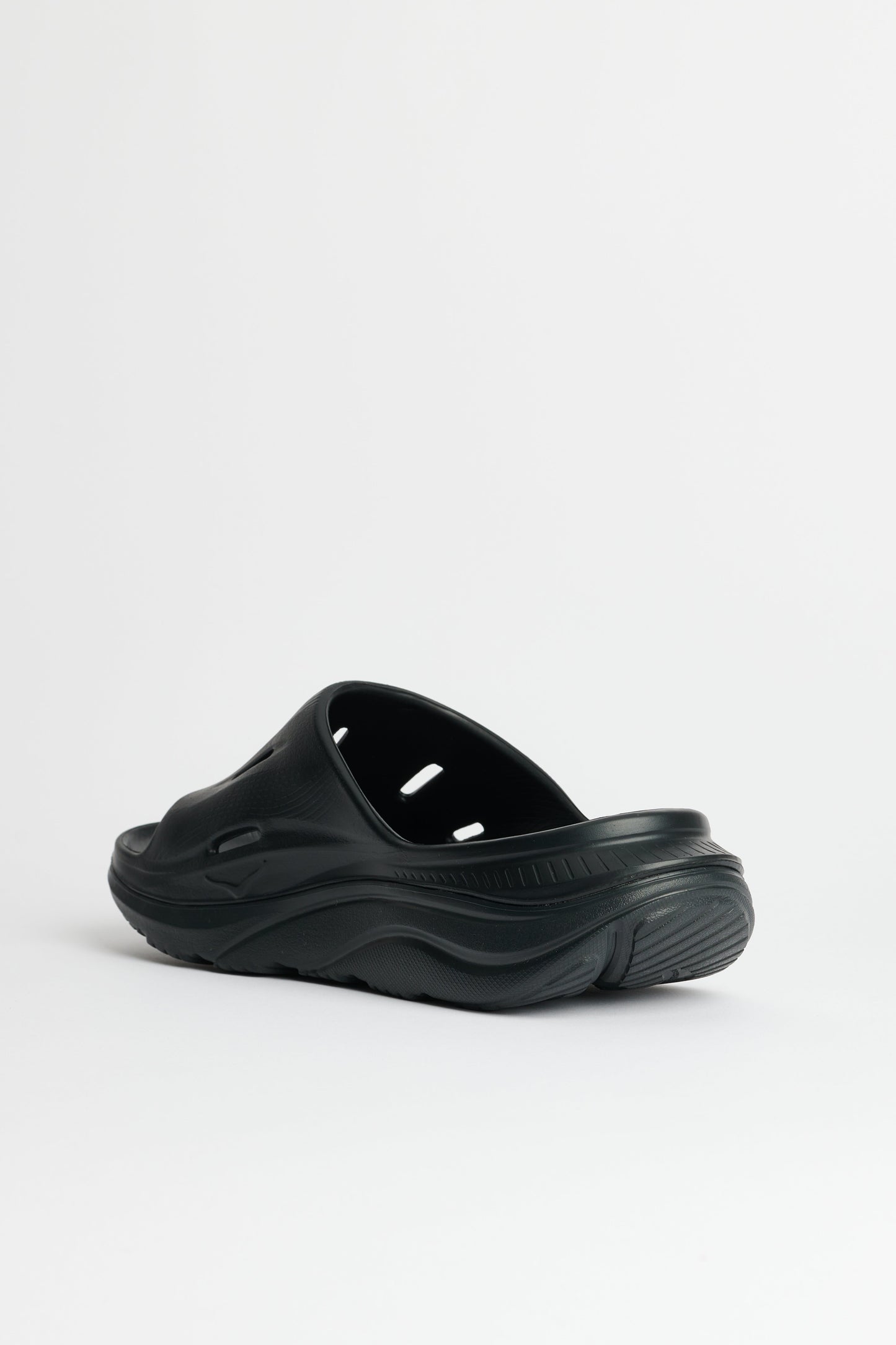 HOKA ONE ONE Recovery Slides Black