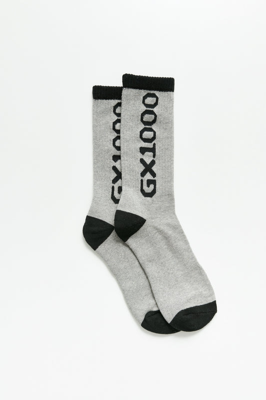 GX1000 Logo Socks Grey