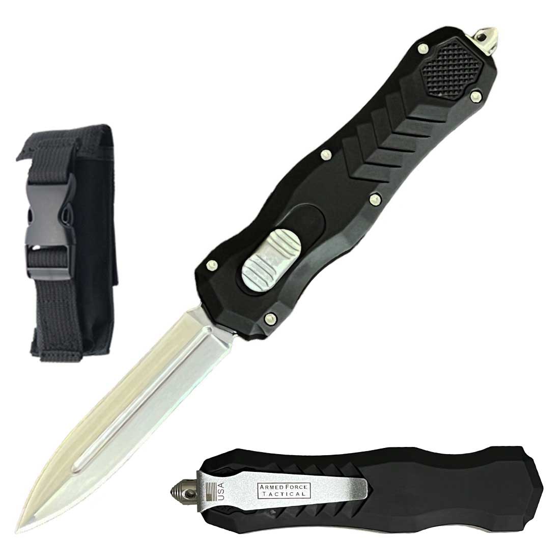 9" Renegade OTF Out The Front Automatic Knife - TOPHATTER'S ARMORY DEALS