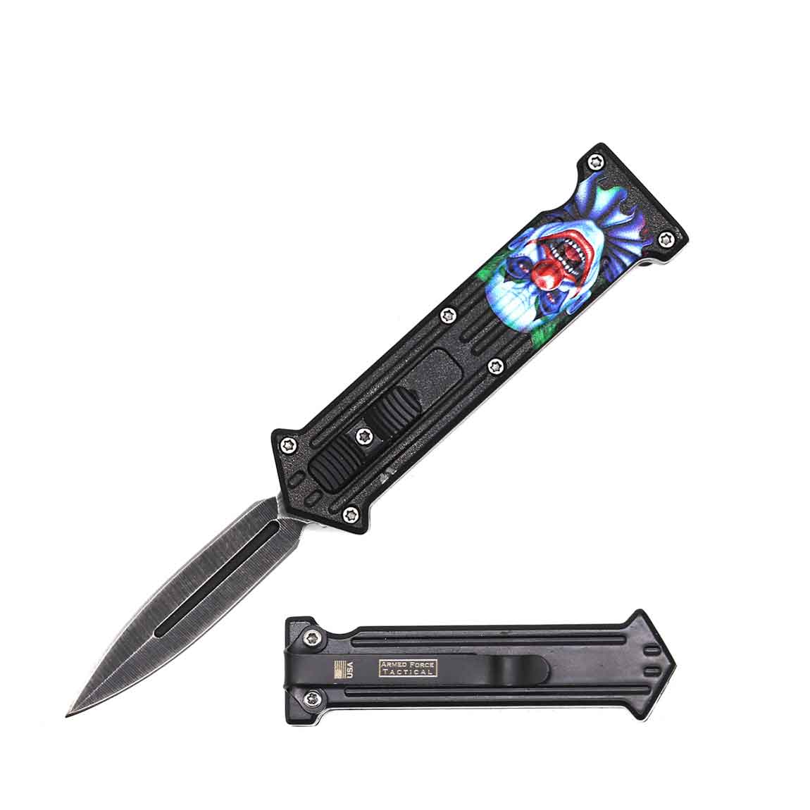 5" Double Action MINI JOKER OTF Automatic knife - TOPHATTER'S ARMORY DEALS