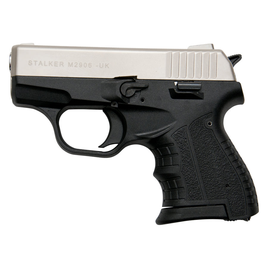 Stalker M2906 Satin Finish - 9mm Blank Firing Replica Zoraki Gun