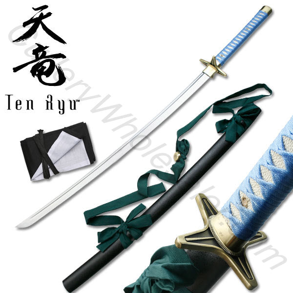 Handmade Hitsugaya Hyourinmaru Zanpakuto Sword - TOPHATTER'S ARMORY DEALS