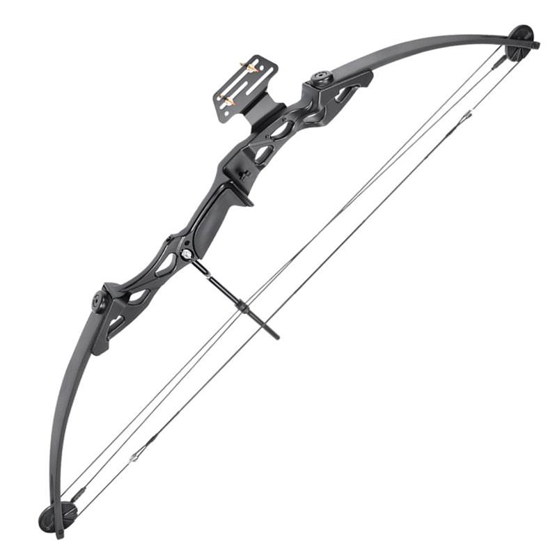 55 LBS 29" Draw Length Archery Hunting Compound Bow 206 FPS - TOPHATTER'S ARMORY DEALS