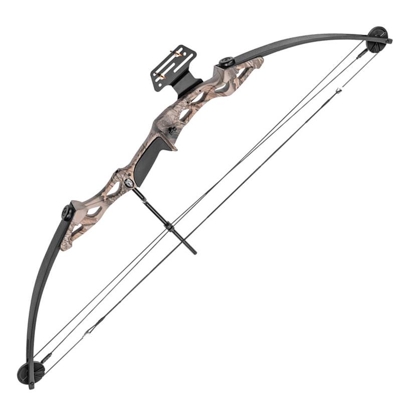 55 LBS 29" Draw Length Archery Hunting Camo Compound Bow 206 FPS - TOPHATTER'S ARMORY DEALS