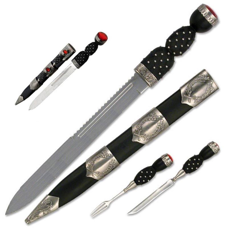 Regimental Scottish Dirk Dagger Trousse Short Sword - TOPHATTER'S ARMORY DEALS