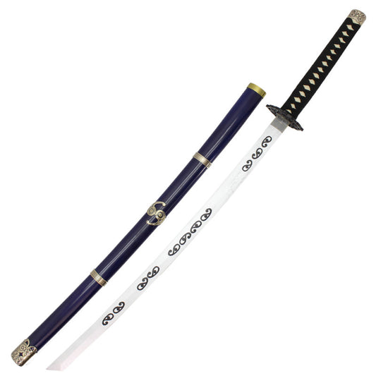 K-Project Anime Wooden Cosplay Sword Kuroah Yatogami Katana