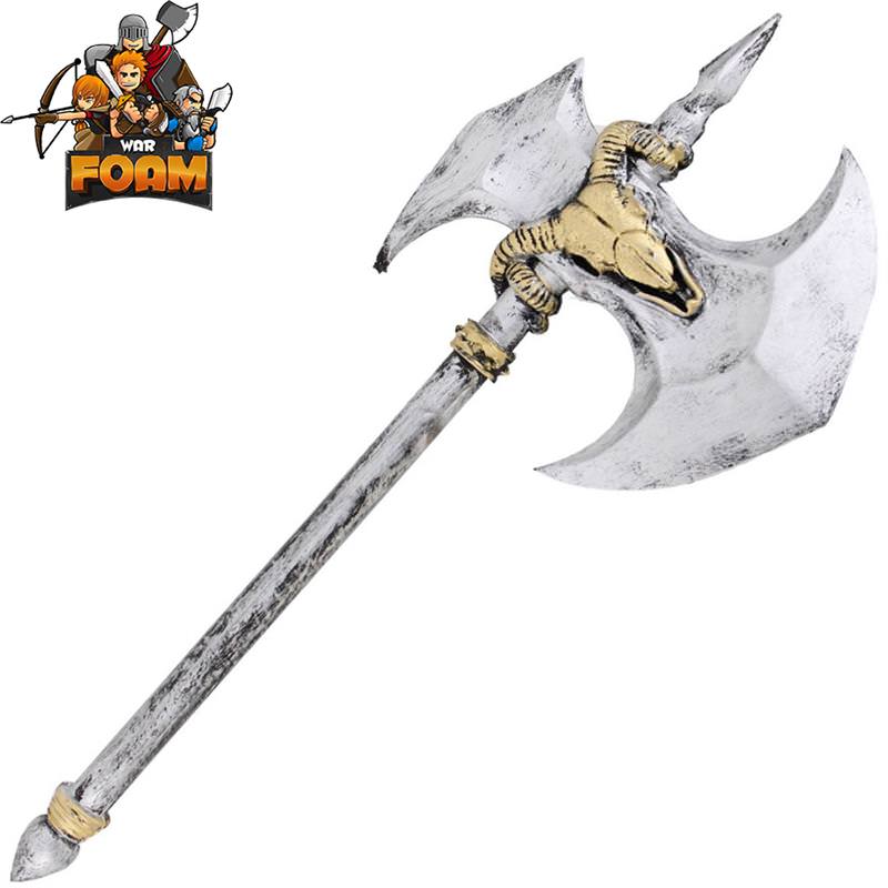 28.5" Tolak Barbarian Foam Battle Axe Costume Cosplay Prop Weapon - TOPHATTER'S ARMORY DEALS