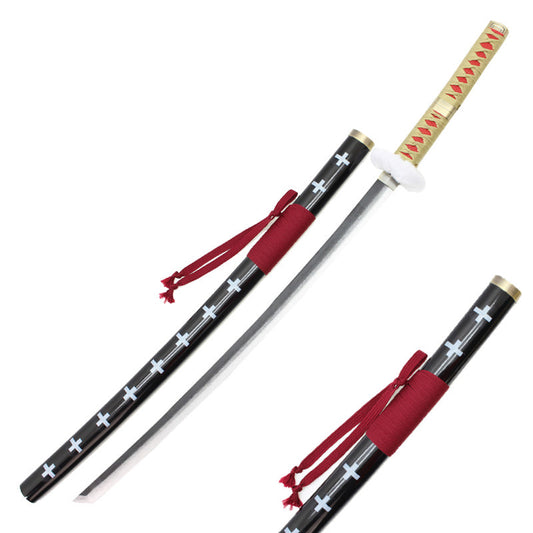 Anime Surgeon of Death Doctor Trafalgar Law Wooden Cosplay Sword