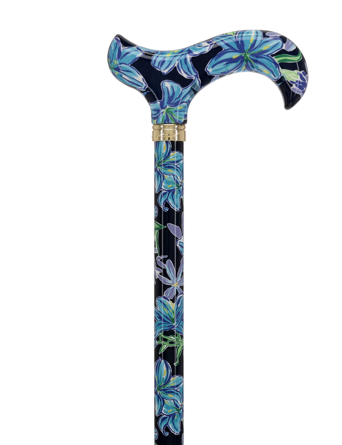 HD Pattern Designer Cane - Matching Handle & Shaft - Durable Adjustable Aluminum