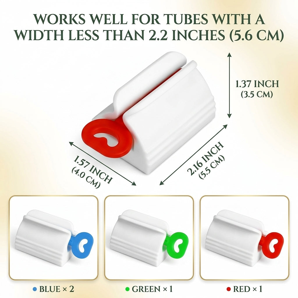 Toothpaste Tube Squeezer Roller – Get Every Last Drop With Zero Waste
