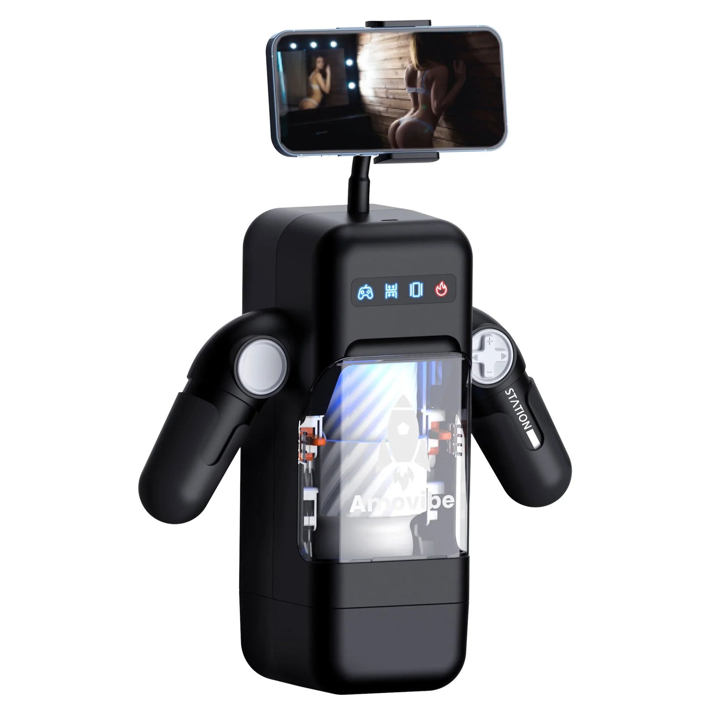 10 Thrusting & Vibration Modes Robot Male Masturbators Games Cup - Male Masturbator product image for intimate wellness and p
