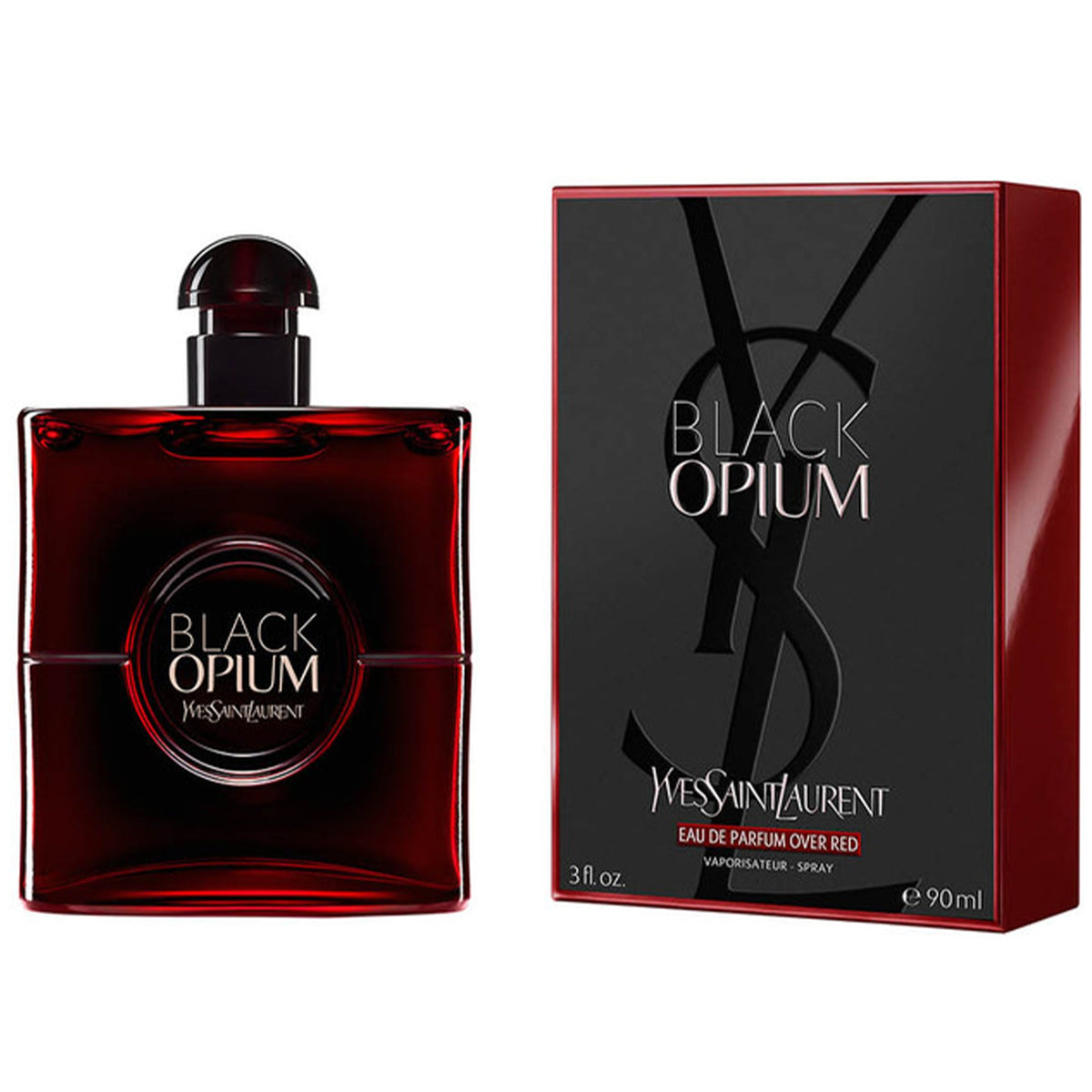 YSL Black Opium Over Red Eau De Parfum 90ml Spray