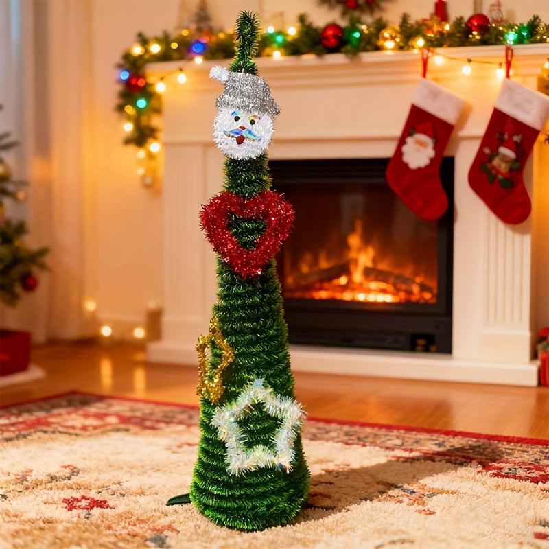 Pull-Up Foldable Christmas Tree