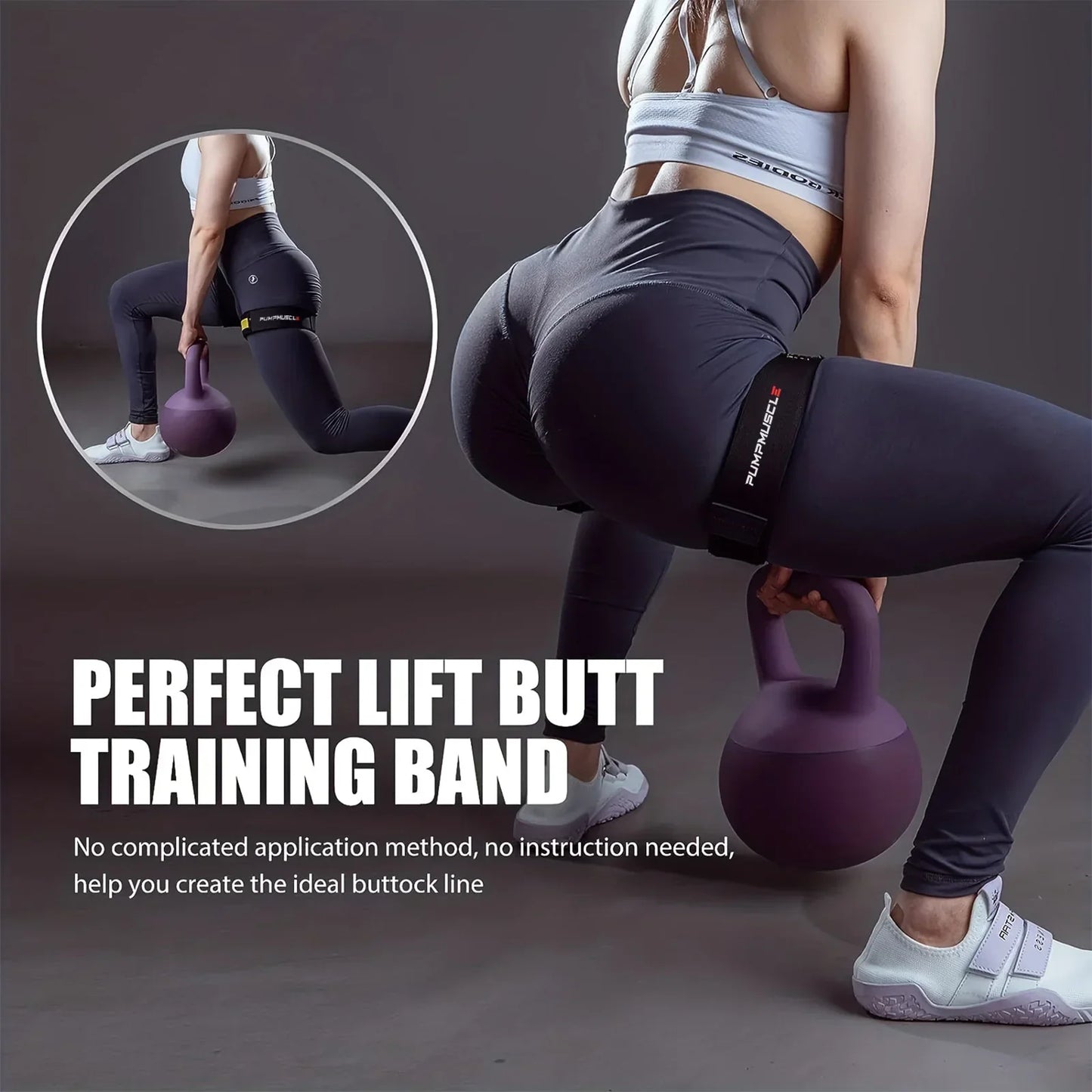 2PCS Adjustable Blood Flow Restriction Bands Yellow