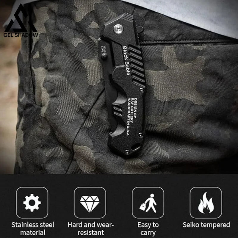 2pcs Tactical Folding Pocket Knife-GS21