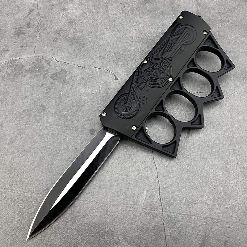 SKULL KNUCKLE AUTOMATIC KNIFE-BK10