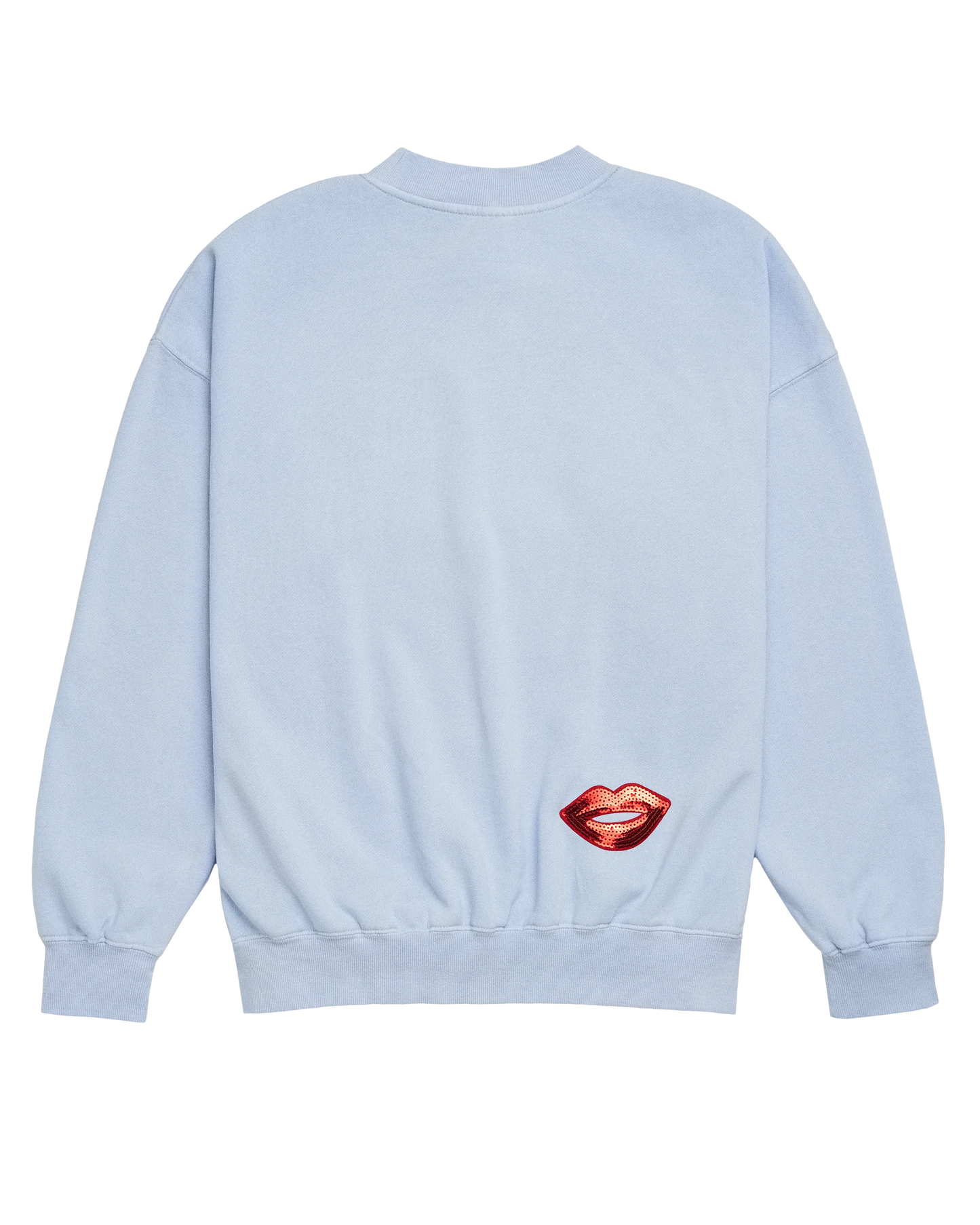 Sequin Red Lip Classic Thing That You Like Crewneck Sweatshirt