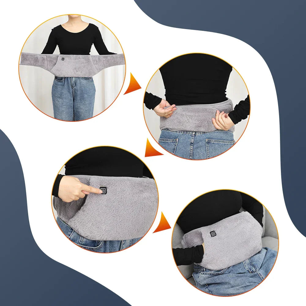 3-Level Electric Graphene Heating Pad Grey